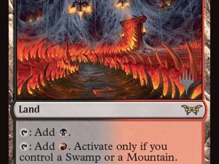 Blazemire Verge [Duskmourn: House of Horror Promos] Supply