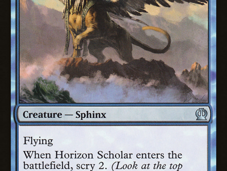 Horizon Scholar [The List] Sale