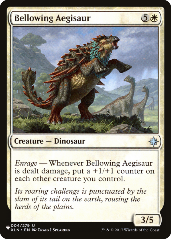 Bellowing Aegisaur [The List] Discount