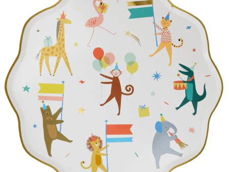 Paper Plate - Animal Parade Online