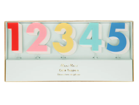 Cake Toppers - Acrylic - Numbers Discount