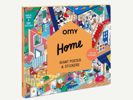 Giant Poster & Stickers - Home on Sale