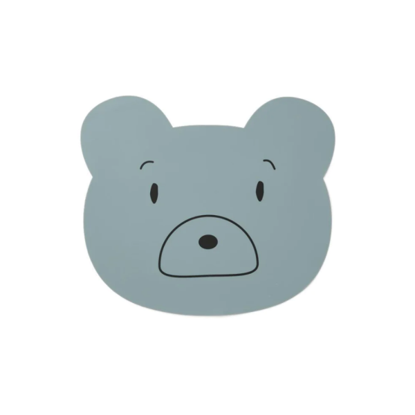 Placemat - Bear - Blue Fog Discount