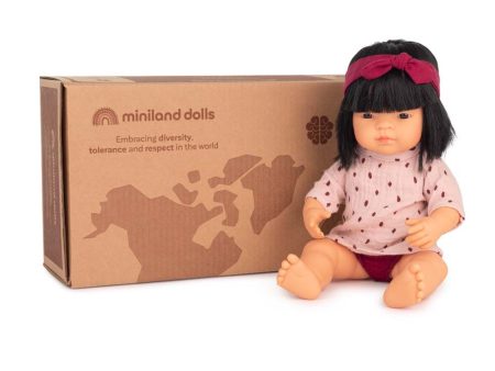 Baby Doll - Asian Girl W Clothes - 38cm - BPA Free Online Sale