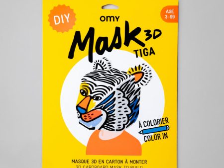 3D Mask - Tiga - Tiger Online Sale