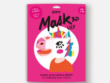 3D Mask - Lily - Unicorn Supply