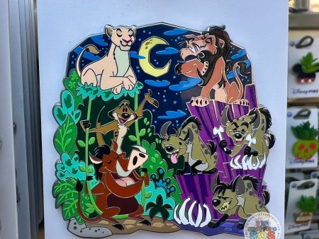 DLR WDW - The Lion King Supporting Cast Pin Online now