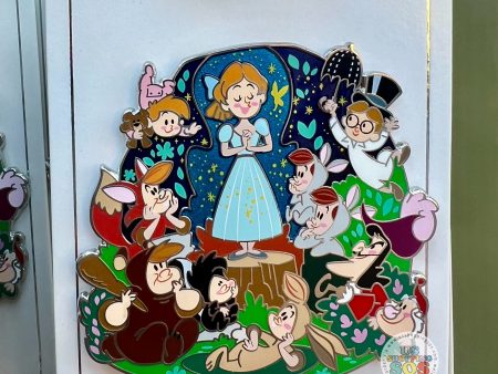 DLR WDW - Peter Pan Supporting Cast Pin Fashion