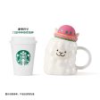 Starbucks China - 🦙 Alpaca Paradise 2024 - 24O. 3D Alpaca Portrait Ceramic Mug with Lid 520ml Cheap