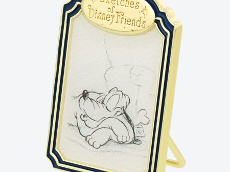 TDR - Sketches of Disney Friends Collection x Pluto Pin For Discount