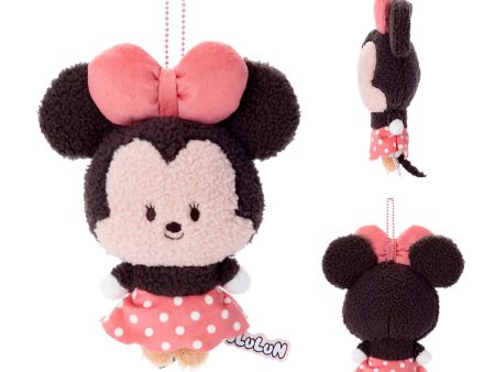 Japan Exclusive - Minnie Mouse  YULULUN Fluffy!  Plush Keychain (Release Date: Aug 25, 2024) Fashion