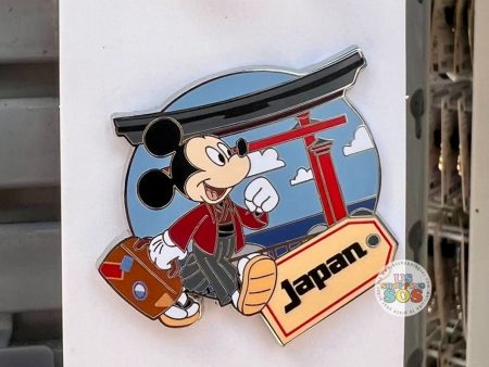 WDW - Mickey Travels Around the World - Japan Pin Fashion