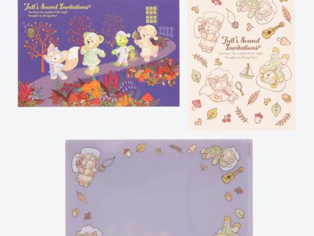 TDR - Duffy & Friends  Fall s Sound Invitation  Collection x Post Cards & Clear Folders Set (Release Date: Aug 28, 2024) Cheap