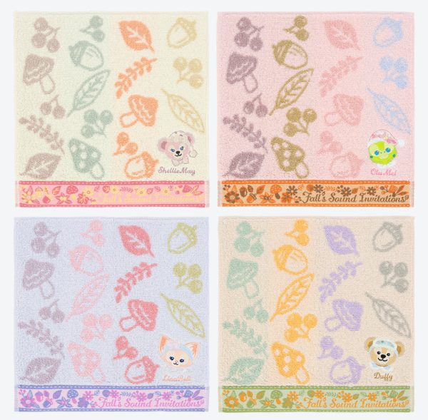 TDR - Duffy & Friends  Fall s Sound Invitation  Collection x Mini Towels Set (Release Date: Aug 28, 2024) on Sale