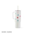 Starbucks China - 🦙 Alpaca Paradise 2024 - 10S. MiiR White Polka Dot Stainless Steel Cup with Straw 946ml For Discount