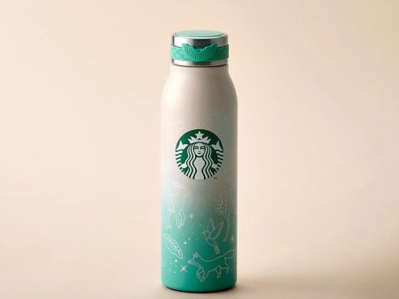 Starbucks Hong Kong - Guardian of the Sacred Island Collection x GUARDIAN OF SACRED ISLAND STAINLESS STEEL WATER BOTTLE 15OZ For Sale