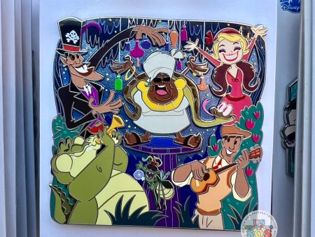 DLR WDW - Princess and the Frog Supporting Cast Pin For Sale