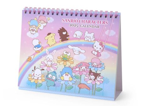 Japan Sanrio - Calendar & Organizer 2025 x Sanrio Characters Ring Desk Calendar Discount