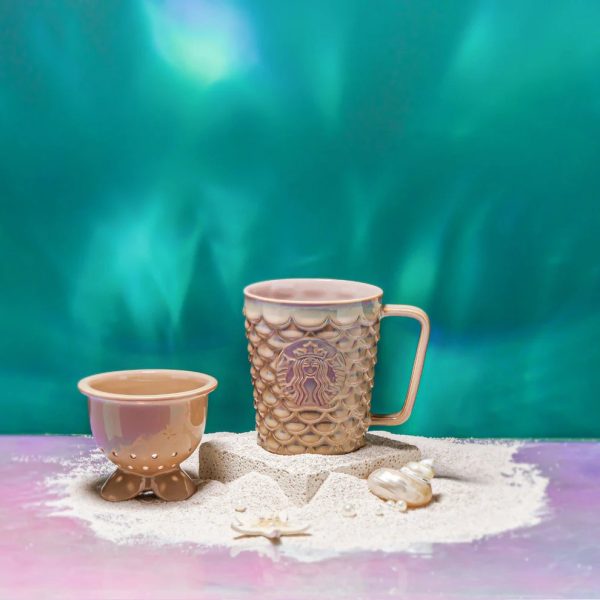 Starbucks Hong Kong - Guardian of the Sacred Island Collection x SCALE OMBRE (W  TEA FILTER MUG) 16OZ Fashion