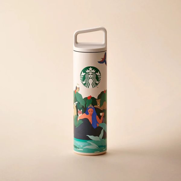 Starbucks Hong Kong - Guardian of the Sacred Island Collection x SIREN N WOOLAND GUARDIAN STAINLESS STEEL TUMBLER 20OZ Discount