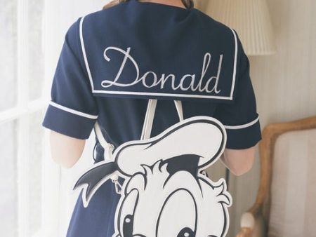 Japan Exclusive - Donald Duck Big Face 3 Ways Bag (Pre Order, Ship out in the end of Aug 2024) Sale