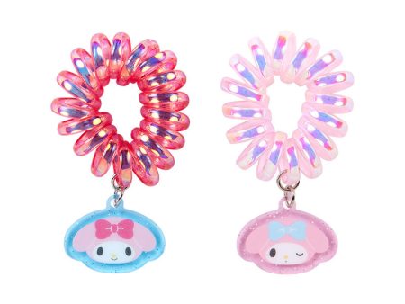 Japan Sanrio - My Melody Set of 2 Coil Ponytail Holders Sale