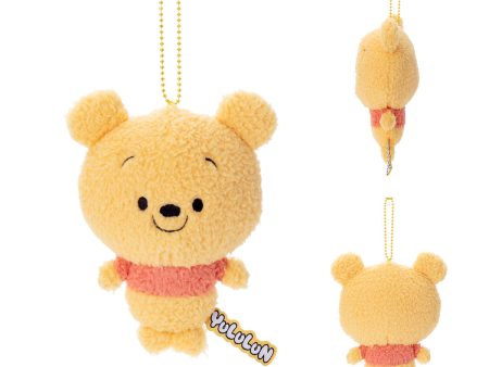 Japan Exclusive - Winnie the Pooh  YULULUN Fluffy!  Plush Keychain (Release Date: Aug 25, 2024) Sale