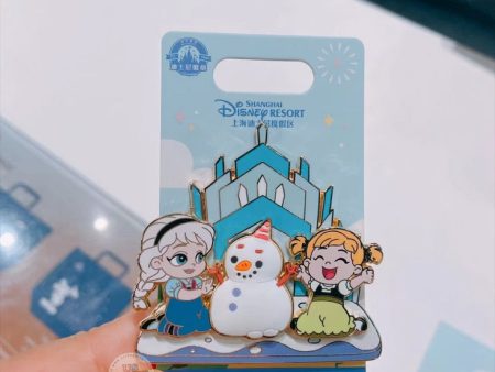 SHDL - Pin Trading Fun Day 2024 x Elsa & Anna ‘Do you want to Build a Snowman’ Limited Edition 500 Pin Supply