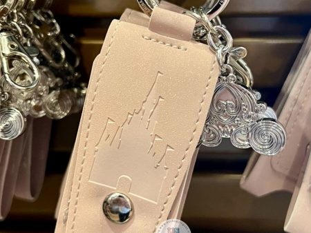 DLR WDW - Disney Castle Hand Sanitizer Holder Keychain Hot on Sale