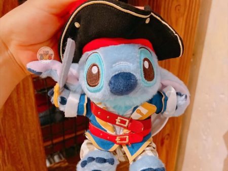 SHDL - Pirate Stitch Plush Keychain Cheap