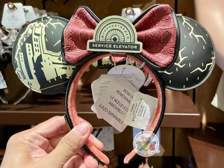 WDW - Hollywood Tower Hotel - Loungefly Service Elevator Headband with Removable Bow Discount