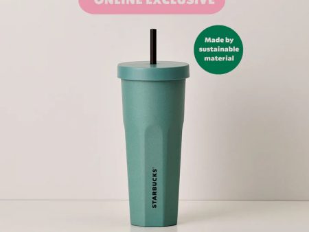 Hong Kong Starbucks - Alpaca Boho Fiesta Collection x LIGHT TURQUOISE COLD CUP (made with sustainable material) 14OZ (Online Exclusive) Online now