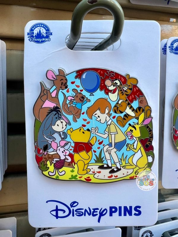 DLR WDW - Winnie the Pooh Supporting Cast Pin on Sale