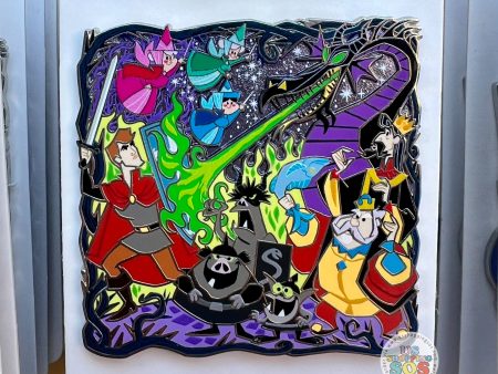 DLR WDW - Sleeping Beauty Supporting Cast Pin Online Hot Sale