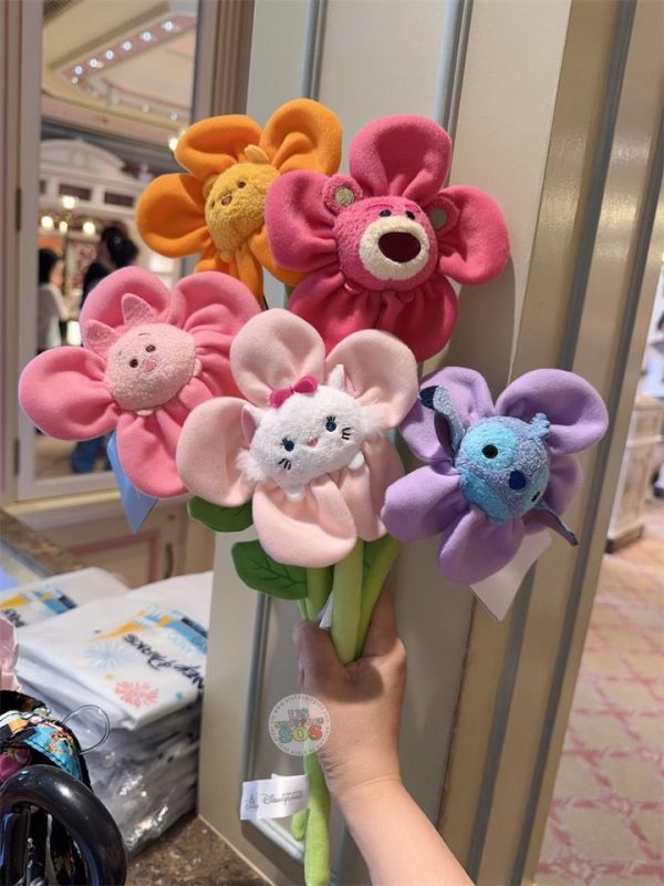 HKDL - Stitch Flower Bendable Plush on Sale