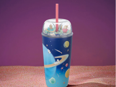 Starbucks Hong Kong - Astro Bunny in Cosmos Collection x ASTRO BUNNY PLANET HOPPING STAINLESS STEAL COLD CUP 16OZ For Sale