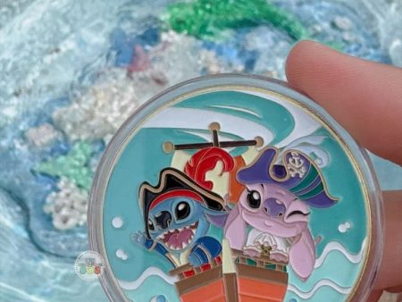 SHDL - Pirate Stitch & Angel Souvenir Coin Fashion