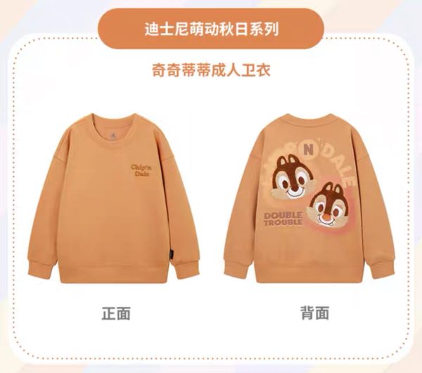 SHDS - Autumn Sprouts Cute Collection x Chip & Dale Sweatshirt for Adults Cheap