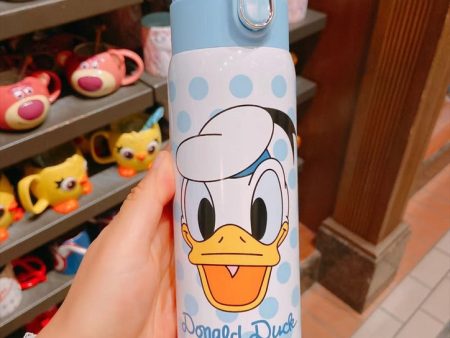 SHDL - Retro Donald Duck Stainless Steel Tumbler 450 ml For Sale