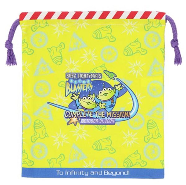 TDR - BUZZ LIGHTYEAR S ASTRO BLASTERS Collection x Drawstring Bag (Release Date: Sept 19, 2024) Fashion