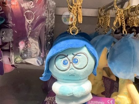 HKDL - Inside Out 2 Sadness Plush Keychain For Cheap