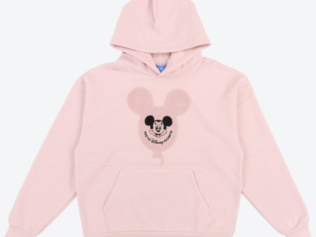 TDR - Happiness in the Sky Collection x Mickey Mouse Embroidery Balloon Hoodies for Adults (Color: Pink) Hot on Sale