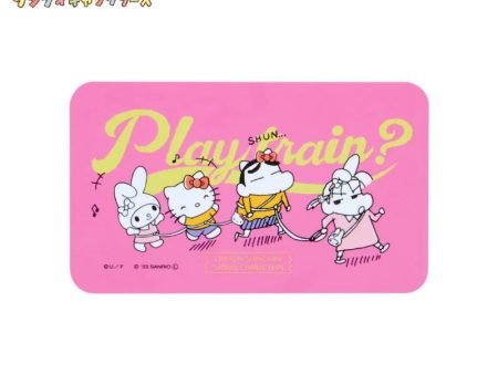 Japan Sanrio - Sanrio Characters Crayon Shin-chan character stickers (Play train?) For Sale