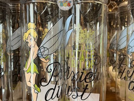 WDW - Epcot World Showcase UK - Tinker Bell It Takes a Little Bit of Pixie Dust Plastic Water Bottle Online Hot Sale