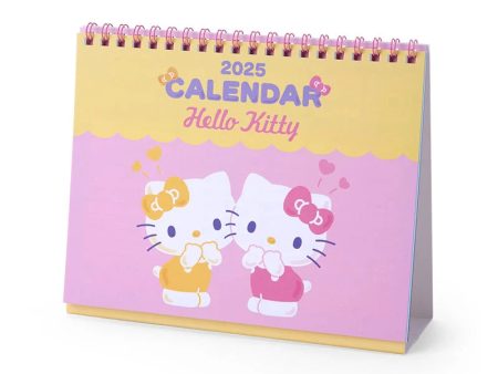 Japan Sanrio - Calendar & Organizer 2025 x Hello Kitty Ring Desk Calendar Supply