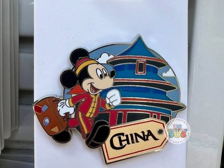 WDW - Mickey Travels Around the World - China Pin For Cheap