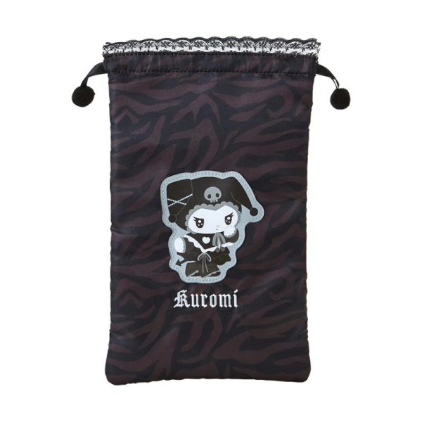 Japan Sanrio - Kuromi Drawstring Pouch (Twin Idol) For Cheap