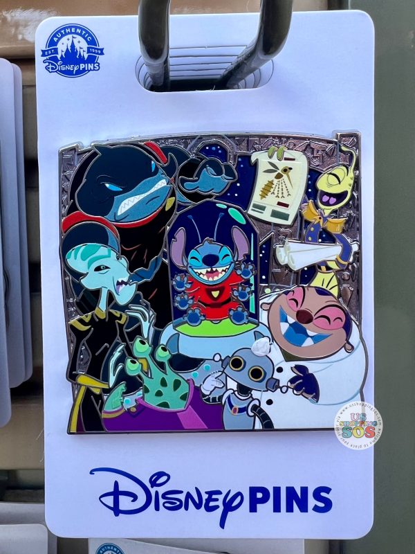 DLR WDW - Lilo and Stitch Supporting Cast Pin For Sale