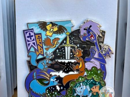 DLR WDW - The Sword in the Stone Supporting Cast Pin Online