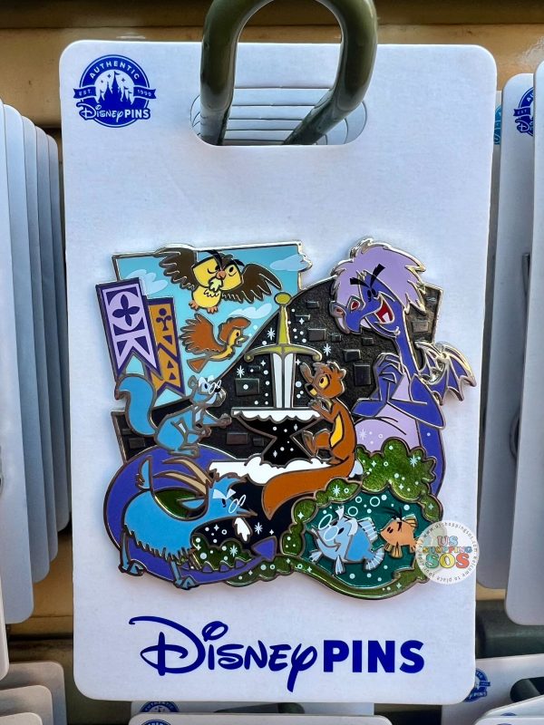 DLR WDW - The Sword in the Stone Supporting Cast Pin Online